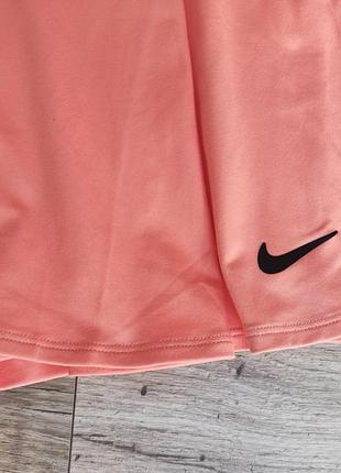 Тенісна спідниця nike персикового кольору 3