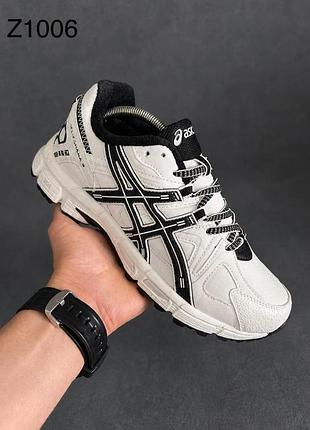 Кросівки asics gel-kayano 14 "white/black"