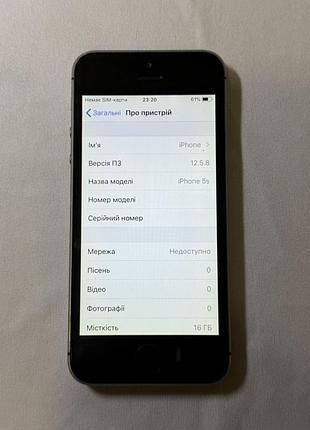 Iphone 5s 16 gb space grey 3