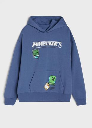 Худі для хлопчиків sinsay minecraft синє