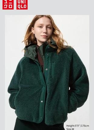 Флисовая куртка uniqlo