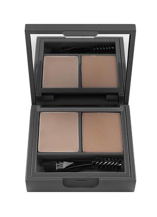 Палетка для макіяжу брів alix avien 702 brown, 2х1,5 г