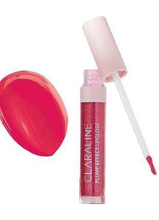 Блеск для губ с эффектом об'еку claraline, p194 pure red, 5 мл