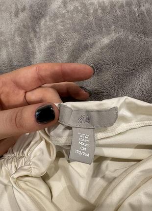 Жіночий лонгслів h&m білий 2