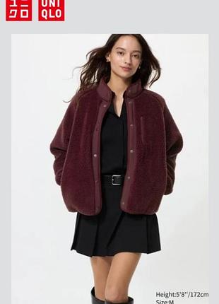 Флисовая куртка uniqlo