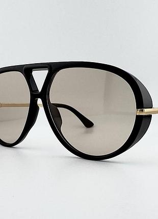 Очки фотохромные хамелеоны leke lks23052-x в62-x коричневые антибликовые для водителей