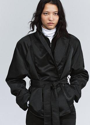 Куртка zw collection с поясом