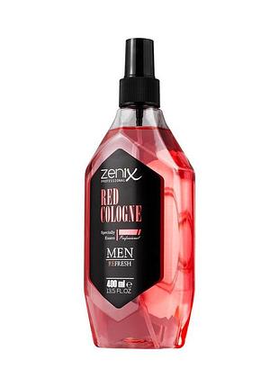 Одеколон для чоловіків zenix red, 400 мл