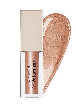 Блиск для губ з ефектом об'єму alix avien 208 sparkling glaze, 3,5 мл
