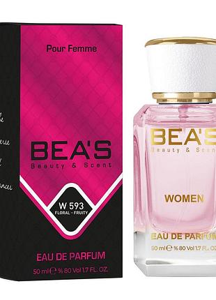 Парфюмированная вода bea's w593, для женщин, 50 мл