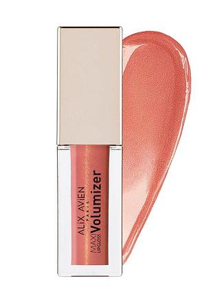Блиск для губ з ефектом об'єму alix avien 213 mirrored pink, 3,5 мл