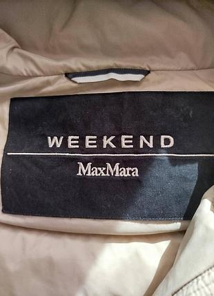 Брендовый пуховик max mara 5