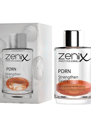 Регенеративна відновлювальна сироватка для обличчя з pdrn zenix, 30 мл