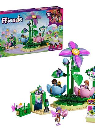 Конструктор lego friends карусель с цветами и чашками и сказочная фотобудка