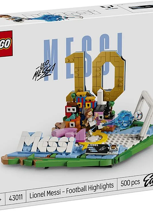 Конструктор lego editions football лионель месси – лучшие моменты футбольных матчей
