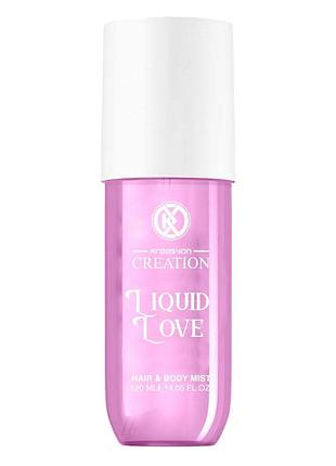 Мист для волос и тела creation liquid love, 120 мл