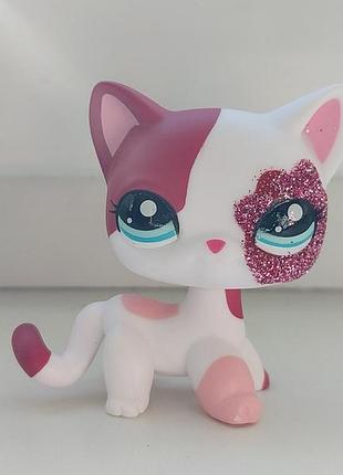 Littlest pet shop lps стоячка кот кошка коток пет шоп липлест петшоп litlest pet shop petshop коллекционная фигурка фигурки игрушки