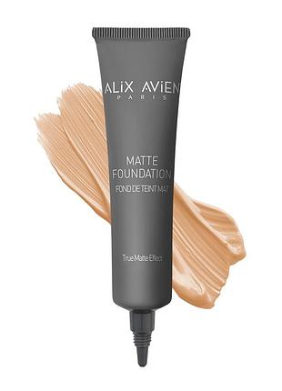 Матирующий тональный крем alix avien, 402 ochre beige, 40 мл