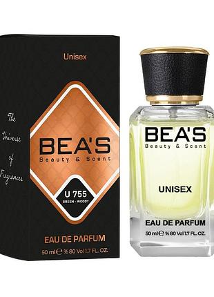 Парфюмированная вода bea's u755 унисекс, 50 мл