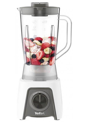 Блендер tefal стационарный blendeo plus mixer, 450вт, чаша-1500мл, белый