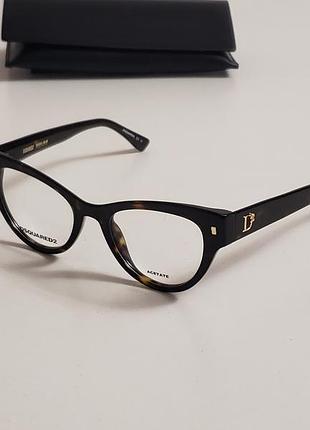 Оправа для окулярів dsquared2, котяче око, коричнева