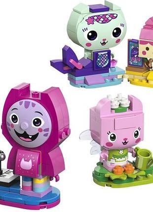 Конструктор lego gabby's dollhouse друзья-коты габби из кубиков