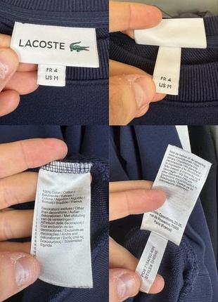 Оригінальний чоловічий світшот lacoste 3