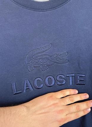 Оригінальний чоловічий світшот lacoste 4