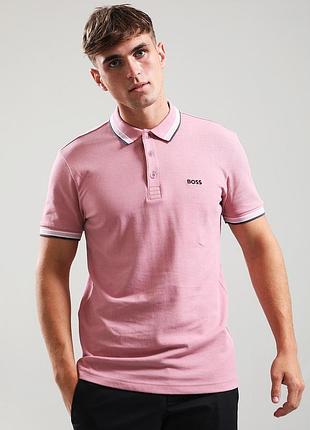 Нова преміальна поло футболка хуго босс hugo boss relaxed fit pique polo shirt, xl, оригінал