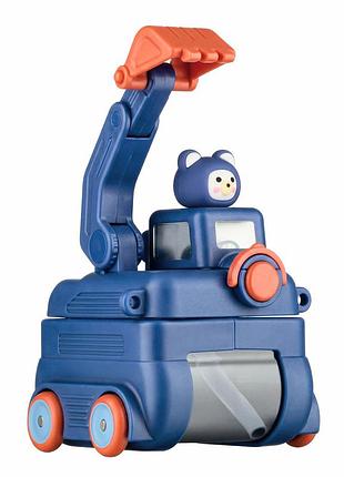 Бутылка для воды ardesto excavator 500мл, пластик, синий