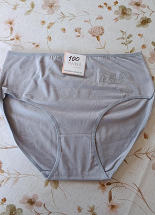 Трусики жіночі hnna сірі 3xl