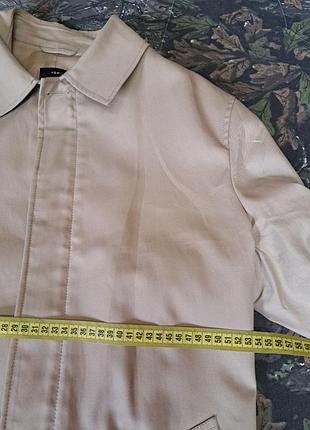 Плащ чоловічий h&m бежевий 6