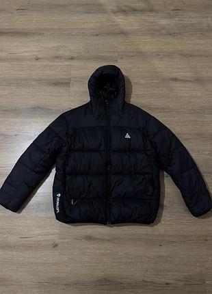 Пуховик чоловічий nike acg чорний