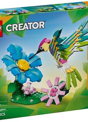 Конструктор lego creator дикі тварини: барвистий колібрі