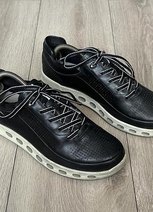 Шкіряні кросівки ecco gore tex 5
