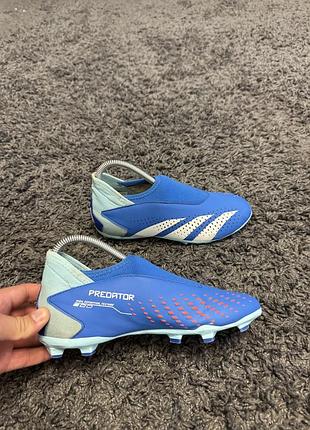 Футбольні бутси adidas predator accuracy.3 ll fg (версія без шнурків