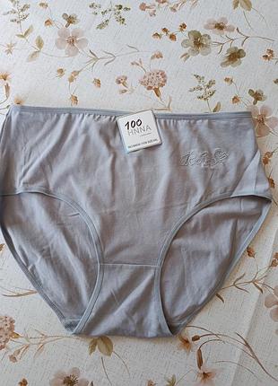 Трусики жіночі hnna сірі 4xl