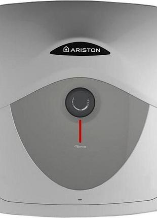 Водонагрівач електричний ariston andris rs 15/3 15 л, 1.2 квт, над мийкою, італія, а