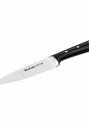 Кухонний ніж шеф-кухаря tefal ice force, 15см, нержавіюча сталь, пдастик