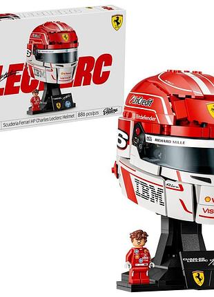 Конструктор lego editions formula 1 шолом шарля леклера з команди scuderia ferrari hp
