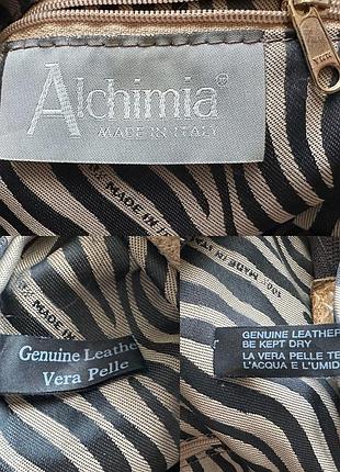Шкіряна сумка alchimia 10