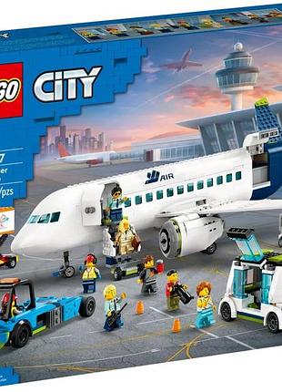 Конструктор lego city пассажирский самолет