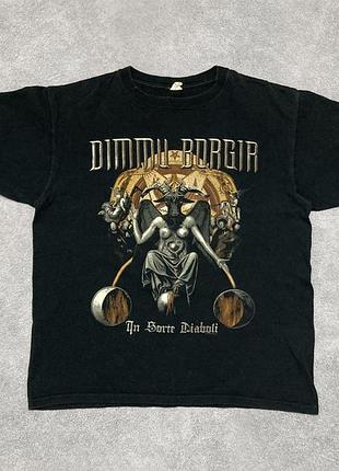 Винтажная футболка dimmu borgir - in sorte diaboli