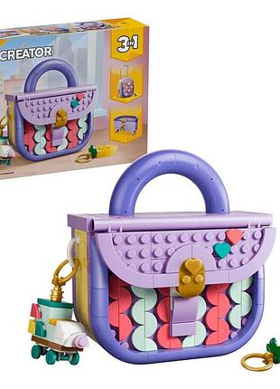 Конструктор lego creator стильная художественная сумка с местом для хранения