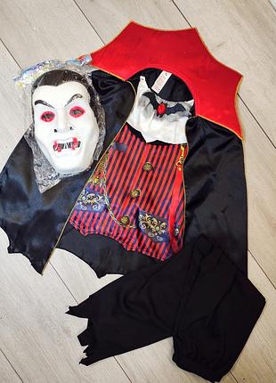Костюм вампіра вампир вампіра вампірчик дракула хелловін halloween