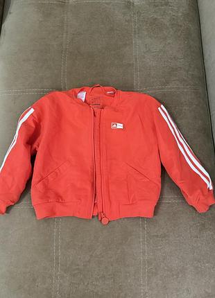 Дитячий бомбер / спортивна кофта adidas, розмір 4-5 років