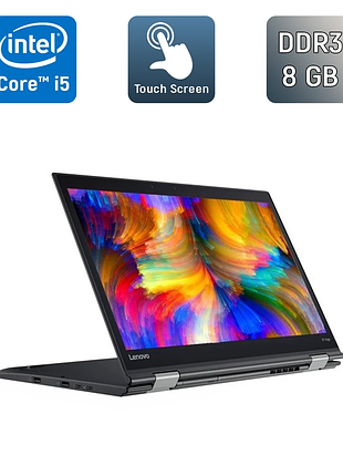 Ультрабук-трансформер lenovo thinkpad x1 yoga 2nd / 14" (1920x1080) ips touch / intel core i5-7300u (2 (4) ядра по 2.6 - 3.5 ghz)