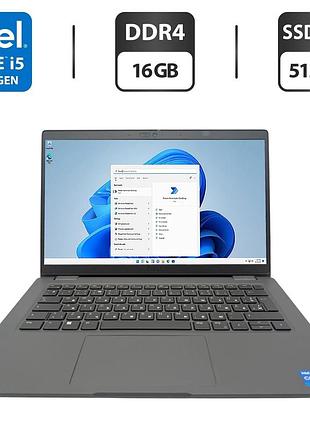 Ультрабук dell latitude 3440 / 14" (1920x1080) ips / intel core i5-1335u (10 (12) ядер по 3.4 - 4.6 ghz) / 16 gb ddr4 / 512 gb ssd