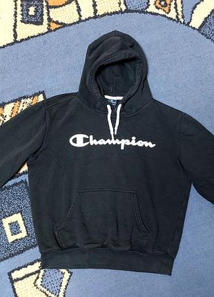 Теплая толстовка худди champion р м