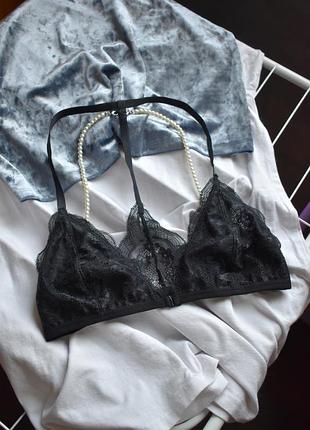 Сексуальный браллет с бусинами new look 75b